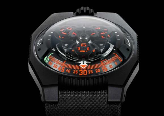 Replica Urwerk THE LAVISH ATTIC: UR-100 FIRELEG LIMITED EDITION WATCH